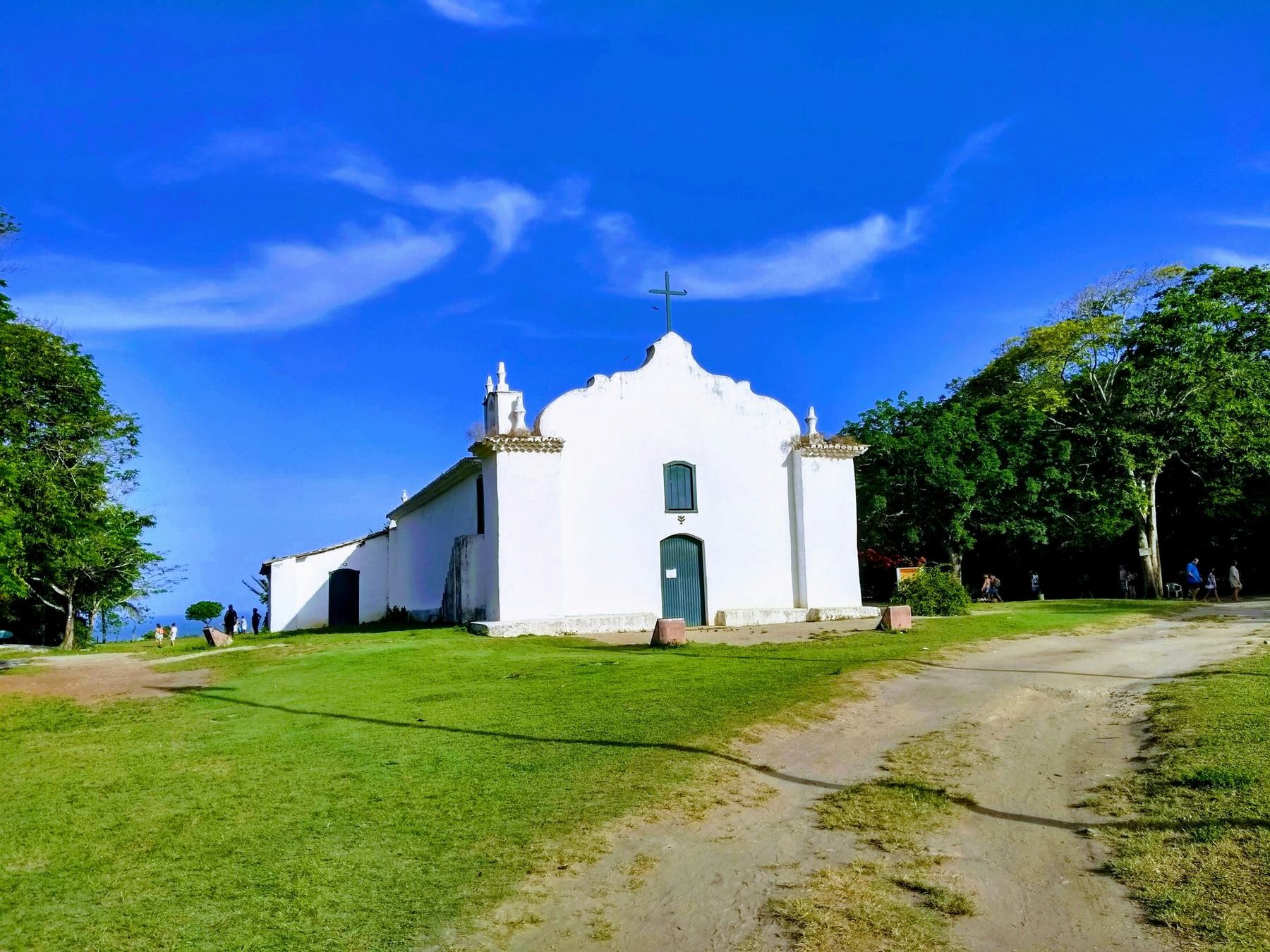 Igreja de São João Batista no Quadrado de Trancoso, na Bahia